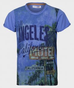 boys vintage style t-shirt blue