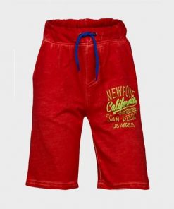 Kids cotton shorts tangerine