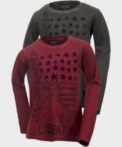 boys statue of liberty shirt both colours