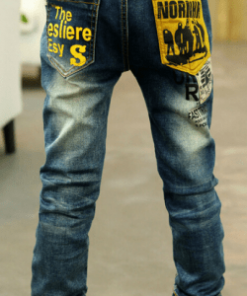 boys Rocker style jeans back