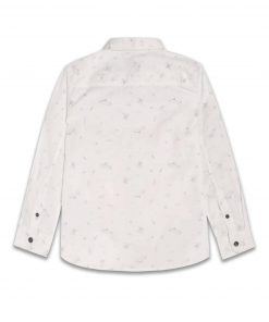 rear boys dress shirt patterned