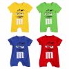 Cartoon M boys romper suit all colours