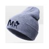 baby knit beanie grey