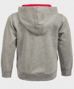 baby boys hoodie grey back side