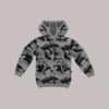 Firetrap camo hoodie fine knit