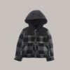 Sherpa lined hooded jacket